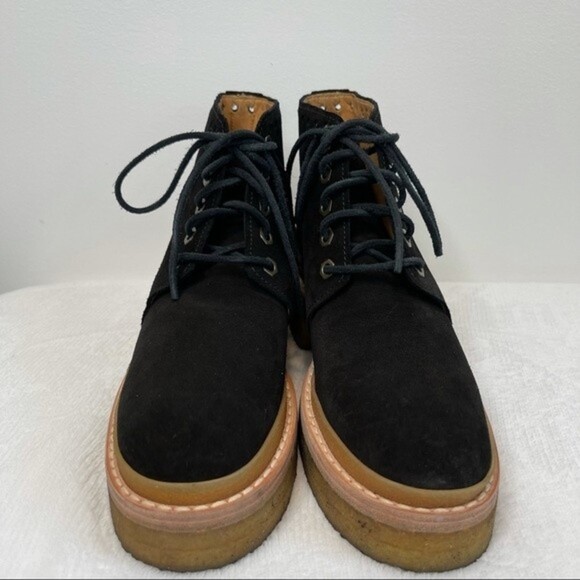 Maison Margiela Gum Platform Suede Ankle Boots - Picture 2 of 14